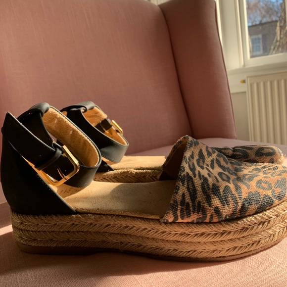 Naturalizer Waverly Cheetah Print Espadrilles - Picture 8 of 11